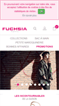 Mobile Screenshot of fuchsiaparis.com