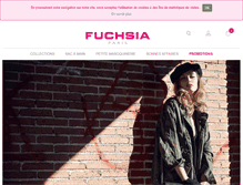 Tablet Screenshot of fuchsiaparis.com